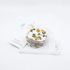 Organic Cotton Rounds - Clementine image 1