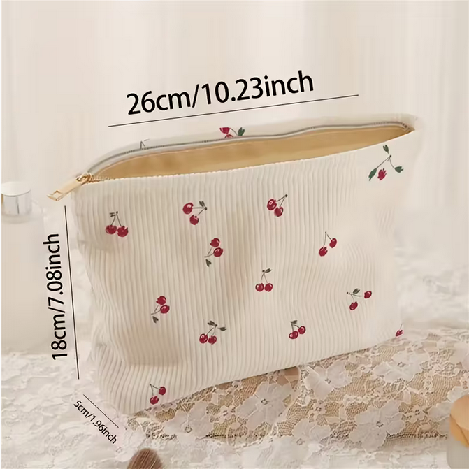 Makeup Bag - Cherries