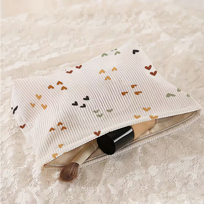 Makeup Bag - Hearts