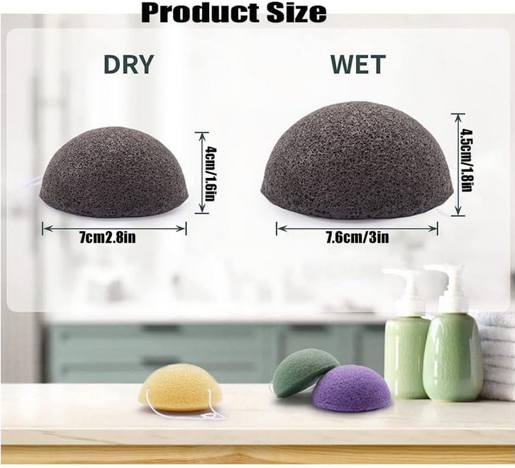 Konjac Sponge - Round