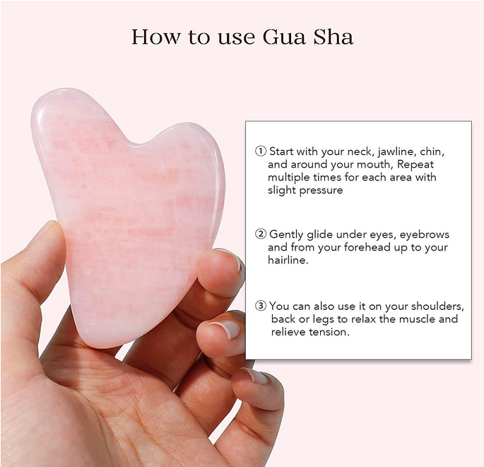 Rose Quartz Gua Sha image 1