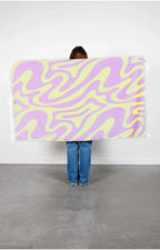 Bowie Velour Beach Towel image 1